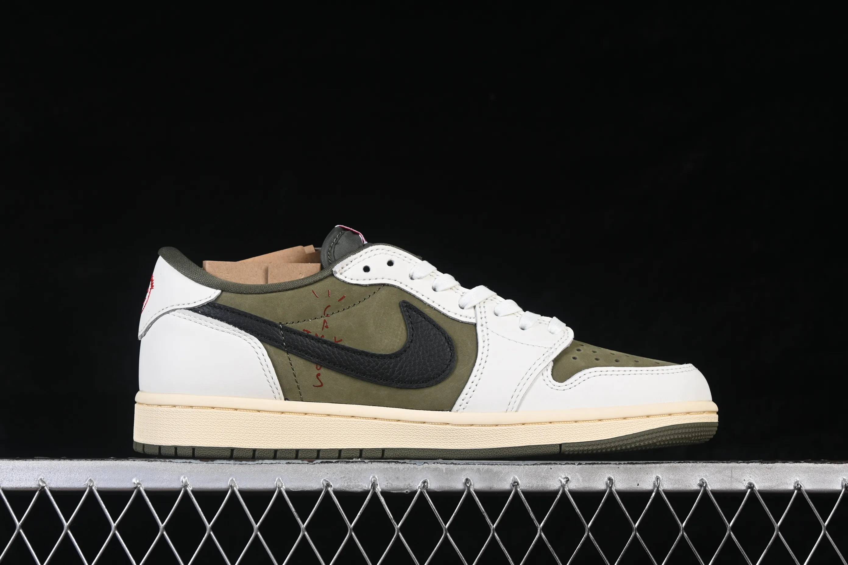 All categories Air Jordan Jordan series basketball shoes Air Jordan 1 Low LJR version Travis Scott x Air Jordan 1 Low OG AJ1 Joe 1 undercut low DM7866-200